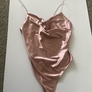 Silky Pink Bodysuit
